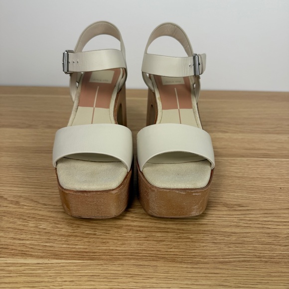 Dolce Vita Wallis Platform Heels Bone Women’s 6 - Picture 4 of 11